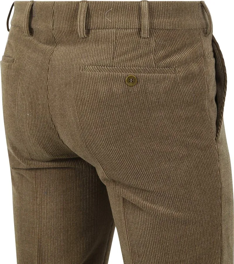 Meyer Meyer Hose Roma Wool Corduroy Olivgrün - Größe 28, Grün, – Produktbild 5 von 5