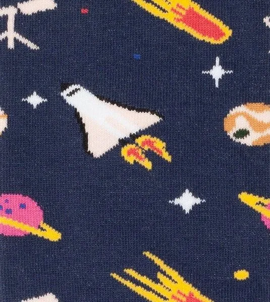 DillySocks DillySocks Socken Galactic Adventure aus Biobaumwoll-Mix, Mehrfarbig, – Produktbild 3 von 5