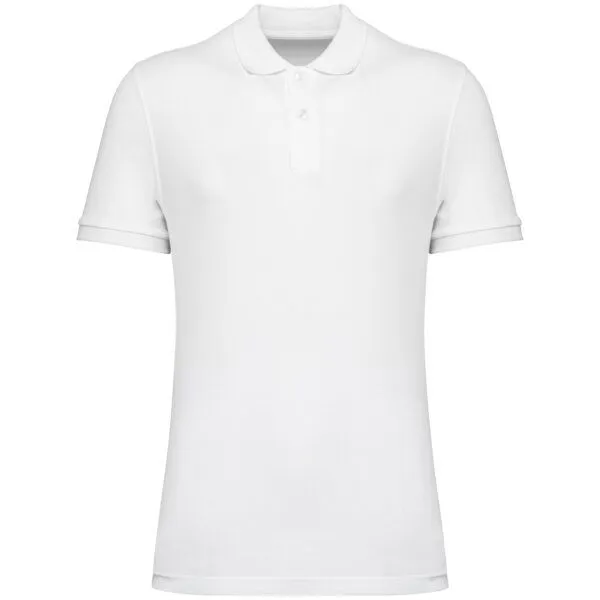 Greenspired Greenspired Umweltfreundliches Polohemd aus Pikeetrikot für Herren 220g/m² S-4XL, Weiss, – Produktbild 1 von 1