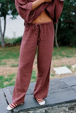 Nénés Nénés Pyjama-Hose aus Baumwollgaze – Axelle – Produktbild 1 von 1