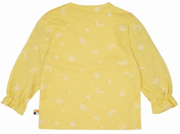 loud + proud loud + proud Babys & Kinder Shirt Slub Jersey mit Druck, GOTS-zertifiziert, Gold, – Produktbild 1 von 2