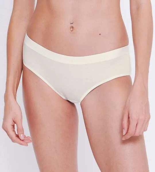 Sloggi Sloggi 2x GO CASUAL Hipster Slip Bio-Baumwolle, Weiss, – Produktbild 2 von 4