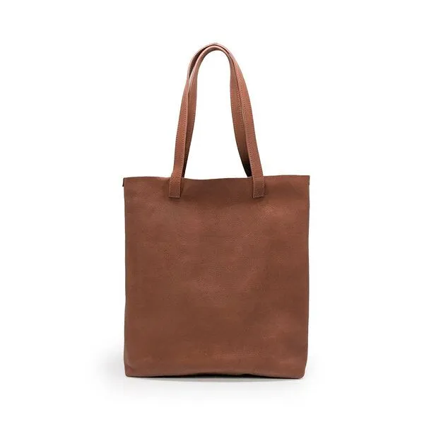 Werner 1911 Werner 1911 Tote Bag aus Bioleder – Tanstein Premium, Dunkelbraun, – Produktbild 1 von 3