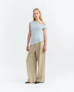 thinking mu Thinking MU Damen vegan Hose Weites Bein Patti Raw Ecru – Produktbild 1 von 1