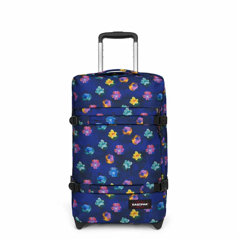 Eastpak Eastpak Transit'R Reisetrolley S mit 2 Rollen 24 Flower Blur, Blue, – Produktbild 1 von 1