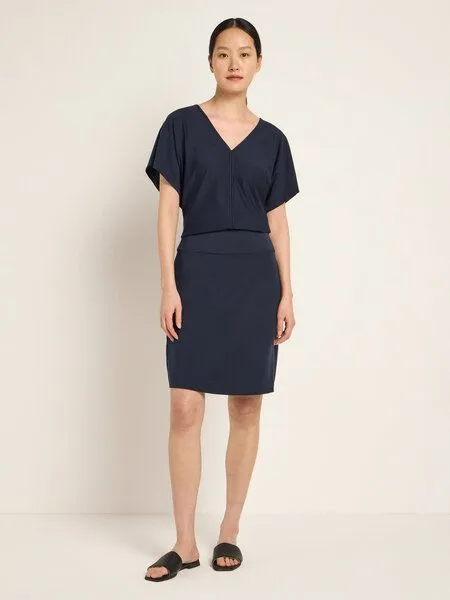 LANIUS LANIUS Rock aus Tencel Lyocell, Midnight, – Produktbild 1 von 4
