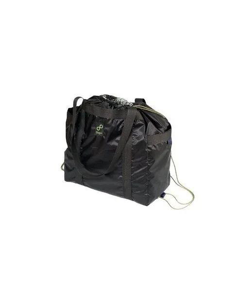 DEMANO DEMANO Tote Bag Hergestellt aus Fallschirmresten, Schwarz, – Produktbild 4 von 4