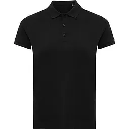 iqoniq Iqoniq Yosemite Damen Piqué-Poloshirt, schwarz, XXS – Produktbild 1 von 1