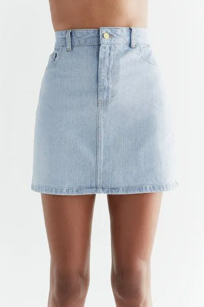 Evermind Evermind W's Skirt-WA2009, Light slate blue, – Produktbild 2 von 5