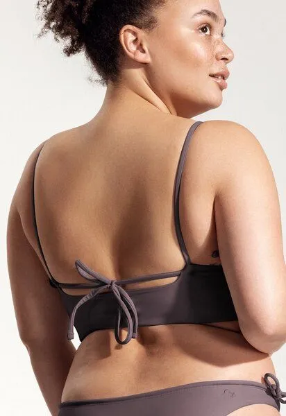 Oy Oy Surf Bikini Oberteil „Buri“, Dunkellavendel, – Produktbild 2 von 4