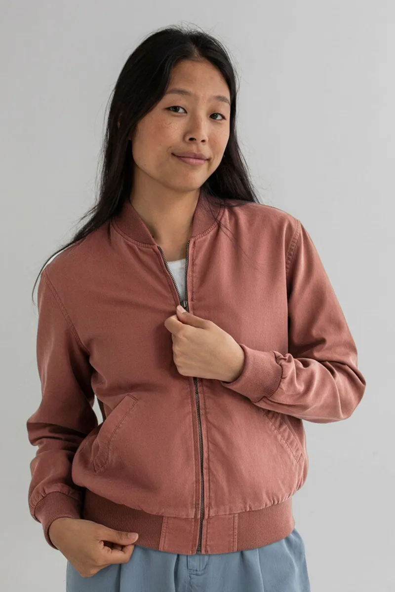 TWOTHIRDS TWOTHIRDS Damen vegan Jacke Vulcano Adobe Rose, Rosa, – Produktbild 1 von 2