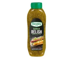 Develey Develey Saucen, Develey Gurken Relish Sauce mit knackigen Gemüsestückchen 875ml – Produktbild 1 von 1
