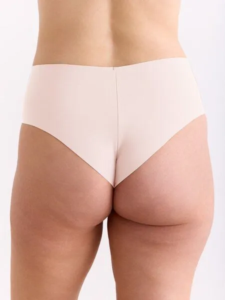 erlich textil erlich textil Light Touch High Waist Brazil String aus Modal, Magnolie, – Produktbild 2 von 6