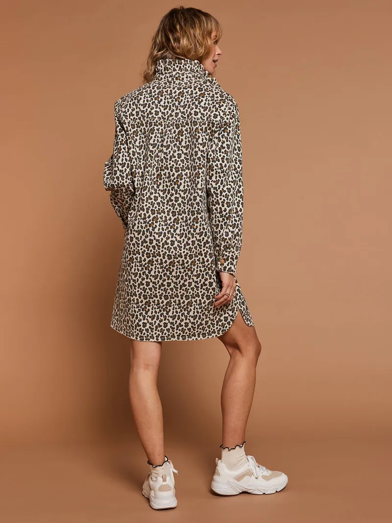 Envie De Fraise Kleid mit Stehkragen für Schwangerschaft und Stillzeit, Wollweiß, – Produktbild 2 von 4