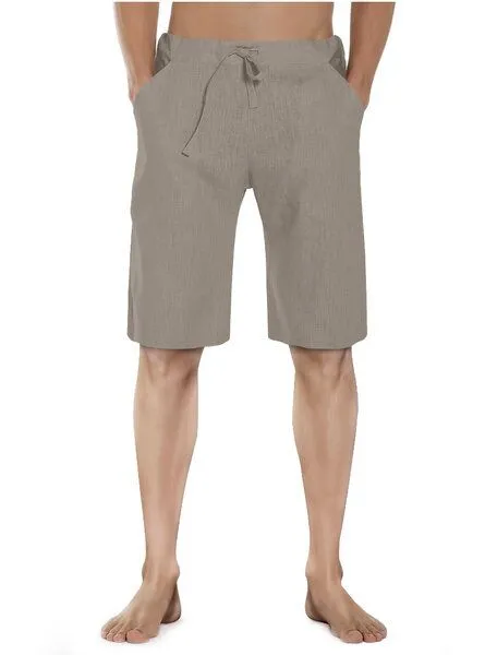 SCHAZAD Leinenshort von SCHAZAD, Oliv, – Produktbild 1 von 3