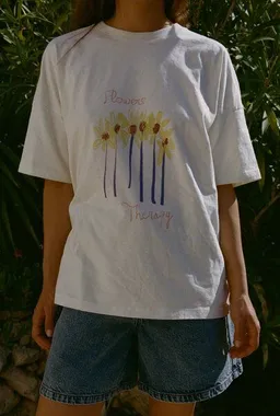 Nénés Nénés T-Shirt „Mini Me“ – Sonnenblumen-Print – Produktbild 1 von 1