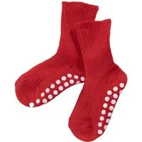 hirsch natur Kinder Stoppersocken Bio-Schurwolle rot Gr.18-20, Rot, – Produktbild 1 von 1
