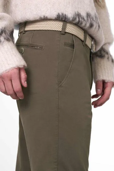 Meyer MEYER Thermohose aus BIO-Baumwoll-Twill, Braun (mokka), – Produktbild 3 von 4