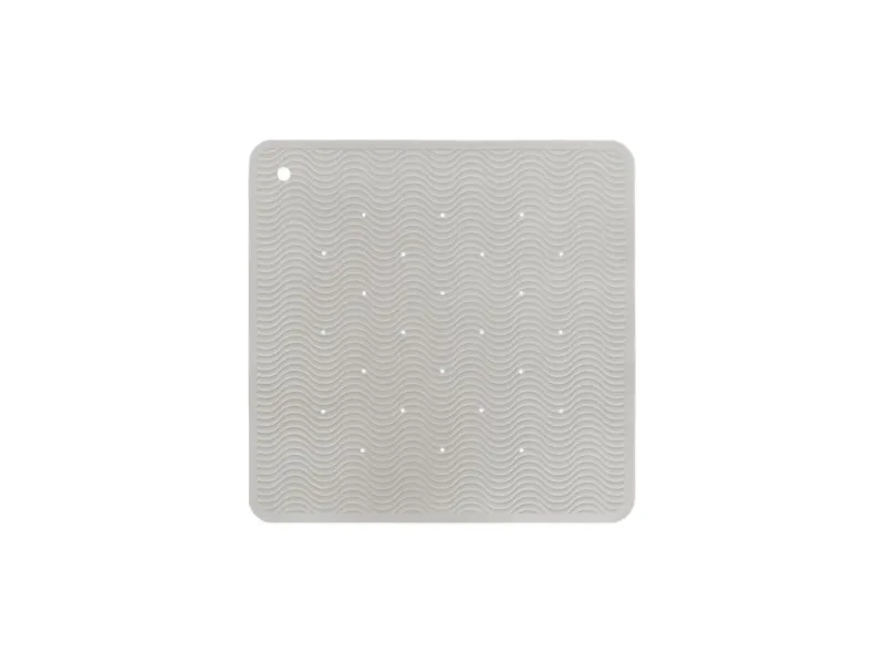 HEVEA HEVEA Duschmatte Wave granite 52,5 x 52,5 cm, Naturkautschuk – Produktbild 2 von 2
