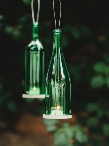 MaBe MaBe hängeWINDLICHT - tolles Geschenk & nachhaltiges Mitbringsel für als Garten Fans, Grün, – Produktbild 1 von 4
