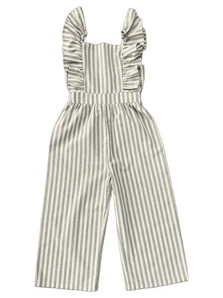 PETER JO PETER JO Overall Charlie Cinnamon, Gestreift, – Produktbild 1 von 3