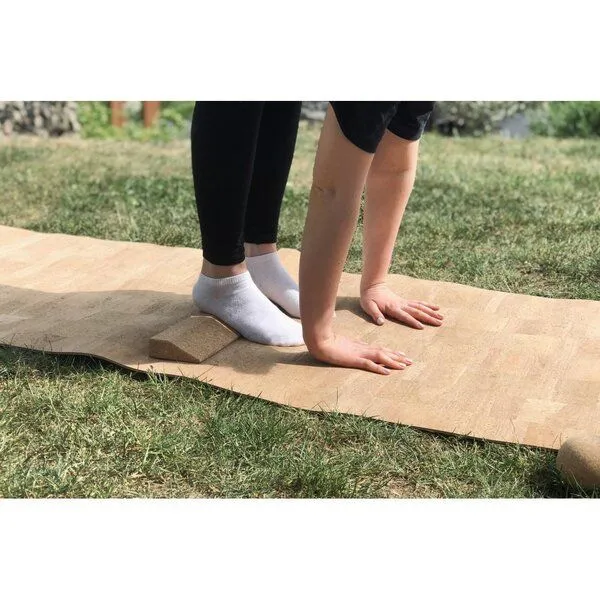Kork-Deko Kork-Deko Yoga Keil, lang (60x9x3 cm) / Keil aus Kork – Produktbild 3 von 6