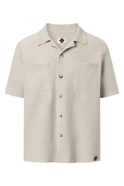 Stapf Herren Strickshirt Emilion, Écru, – Produktbild 1 von 4