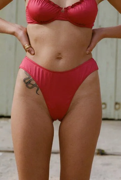 Nénés Nénés Badehose - Cocoa, Rot, – Produktbild 1 von 4