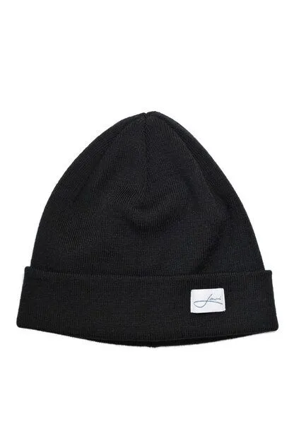 Lou-i Lou-i Mütze aus Merinowolle unisex, Schwarz, – Produktbild 4 von 4