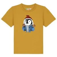 watabout kids watabout.kids T-Shirt Kinder Pinguin, Ochre, – Produktbild 1 von 1