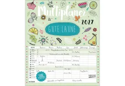 Korsch Verlag Wandkalender Multiplaner - Gute Laune 2027 – Produktbild 1 von 1