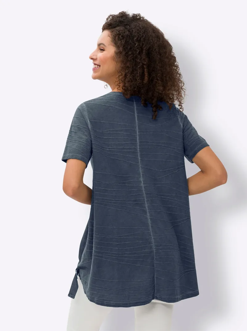 heine Longshirt, Rauchblau, – Produktbild 3 von 3