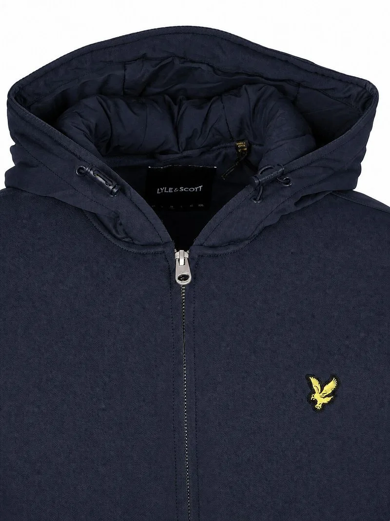 Lyle and Scott Lyle & Scott Jacke Hooded Navy - Größe S, Blau, – Produktbild 5 von 5