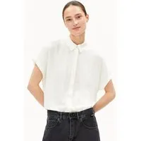 ARMEDANGELS ARMEDANGELS LARISAANA Damen Bluse aus LENZING ECOVERO Viskose, Off white, – Produktbild 1 von 1