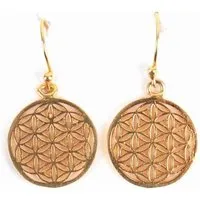 El Puente El Puente Ohrringe "Blume des Lebens" | Fair Trade & Handmade aus Indien – Produktbild 1 von 1
