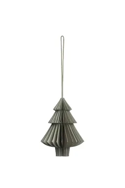 Tranquillo Papieranhänger GREY TREE - klein - grau – Produktbild 1 von 1