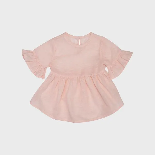 OrganicEra OrganicEra Bio-Hanf-Babybluse, Rosa, – Produktbild 3 von 3
