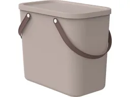 rotho rotho Aufbewahrungsbox "ALBULA" mit Henkel, 25 l, cappuccino – Produktbild 1 von 1