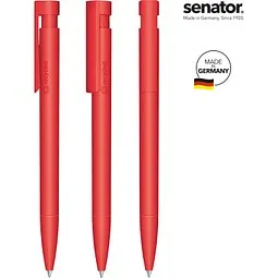 Senator Senator Kugelschreiber "Liberty Matt Recycled" rot – Produktbild 2 von 2