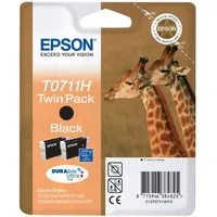 Epson Epson Doppelpack Tintenpatronen T0711H schwarz – Produktbild 1 von 1