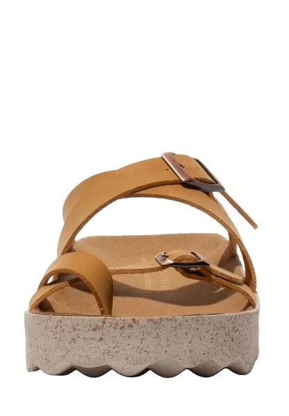 ASPORTUGUESAS ASPORTUGUESAS Damen Sandale Capri, Camel, – Produktbild 4 von 4