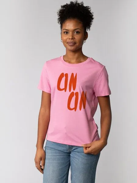 watapparel watapparel T-Shirt Frauen Cin Cin, Bubble pink, – Produktbild 1 von 4