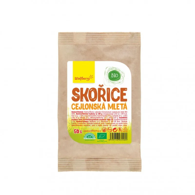Wolfberry Wolfberry BIO Ceylon Zimt gemahlen 50 g – Produktbild 1 von 1