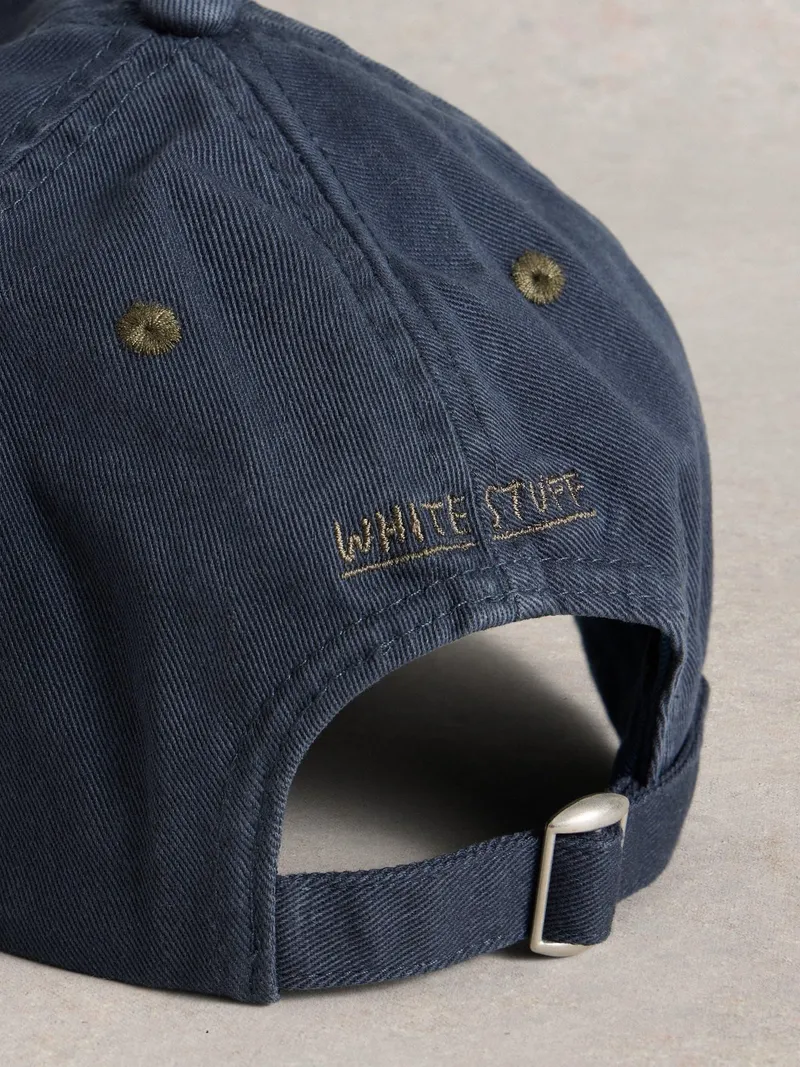 White Stuff Baseballkappe aus Baumwolle - Einheitsgröße, Dunkelmarine, – Produktbild 2 von 2