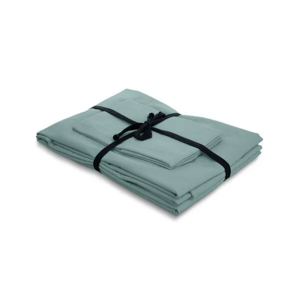 OceanSafe by Jilda-tex OceanSafe by Jilda-tex OceanSafe 100% Cradle to Cradle Uni-Bettwäsche Verschiedene Farben, Jade, – Produktbild 1 von 4