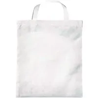 PP-Taschen, weiß 38x42 cm mit zwei kurzen Henkeln – Produktbild 1 von 1