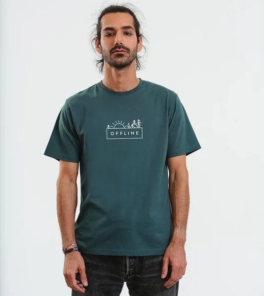 Gary Mash GARY MASH Shirt Offline aus Biobaumwolle, Grün, – Produktbild 4 von 4