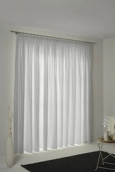 Nature by Adam Nature by Adam Vorhang aus 100% Bio-Baumwolle - Made in Germany - Indian Cortezada Light, Hellgrau, – Produktbild 6 von 7