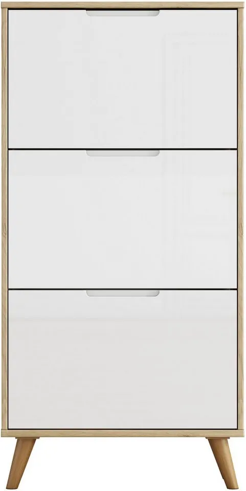 OTTO home Schuhschrank FSC-zertifiziertem Holz, ABS-Kanten, Breite 62 cm – Produktbild 3 von 5