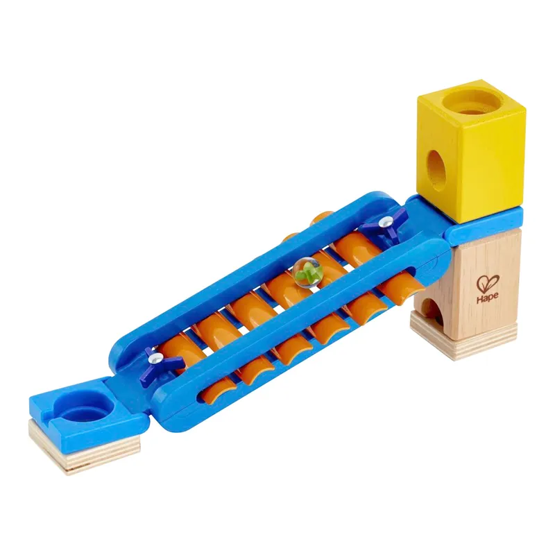 Hape Hape Murmelbahn Quadrilla Bausatz Klingender Spielplatz, Mehrfarbig, – Produktbild 1 von 1